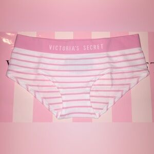 Victoria’s Secret pink striped panties hipster panties vs white pink hiphugger